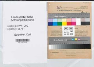 Entnazifizierung Carl Guenther, geb. 22.01.1888 (Amtsrat)