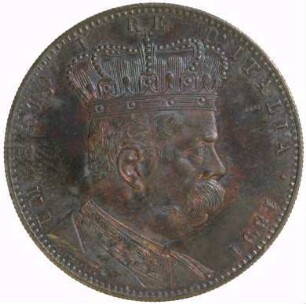 Münze, 5 Lire, 1891