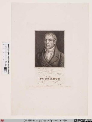 Bildnis Wilhelm Traugott Krug