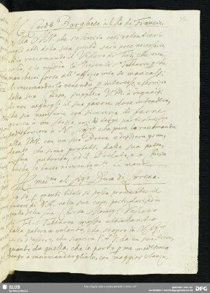[Text 85-87: Briefe von Kardinal Scipione Caffarelli Borghese]
