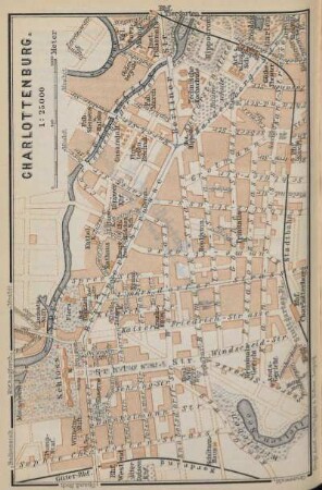 Karte: Charlottenburg (1:25.000)