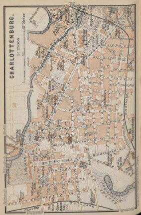 Karte: Charlottenburg (1:25.000)