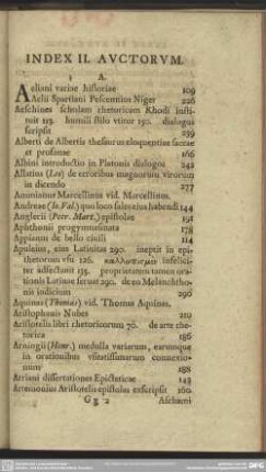 Index II. Auctorum