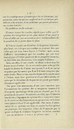 Sur l'orientation des systèmes de droites. [Fortsetzung]