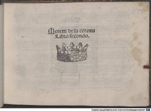 Motetti de la corona, 2. 1519. Libro secondo