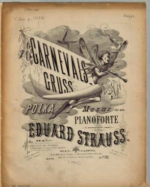 Carnevals-Gruss : Polka-Mazur für d. Pianoforte comp. ; op. 8