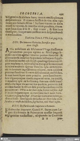 DXII. De Ferdinando Imperatore Romano