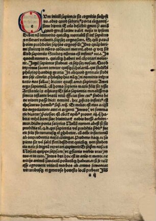 Tractatus de cognomentis [con]ditionibusq[ue] boni studentis