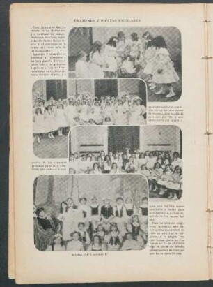 Exámenes y fiestas escolares