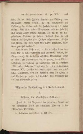 1. Böhmen, die österreichischen Erblande.