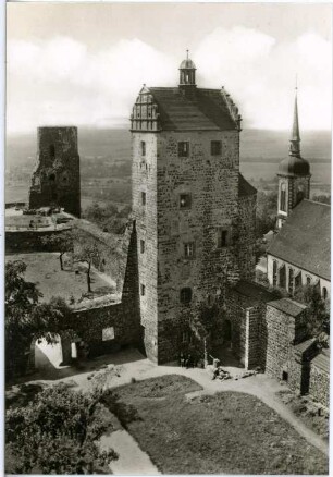 Stolpen. Seigerturm und Siebenspitzenturm