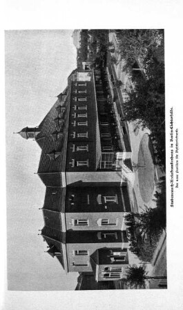 Stubenrauch-Kreiskrankenhaus in Berlin-Lichterfelde. Der neue Pavillon für Diphtheriekranke.