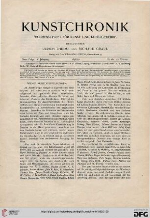 Heft 16 (23. Februar 1899)