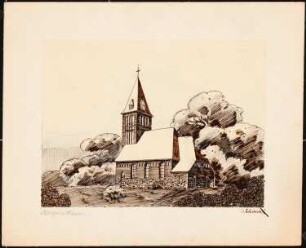 Kirche, Tauer: Perspektivische Ansicht