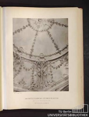 Serie I. No. 35. Plafond im Königlichen Schloss. Benrath A./Rhein.