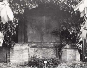 Wandgrabmal der Familie Wendland