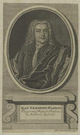 Bildnis des Ioannes Erhardvs Kappivs
