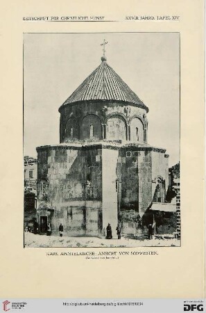 Der Ursprung des Trikonchen Kirchenbaues (mit Tafel 14)