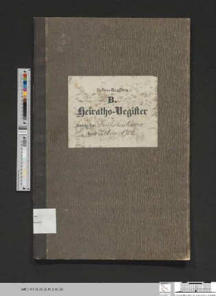 Heiratsregister Güldendorf 1900