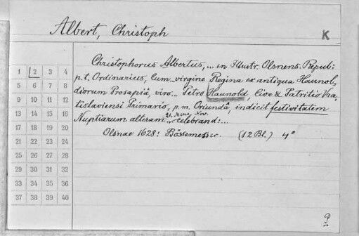 Haunold, Peter - Hedwig, Braunschweig-Wolfenbüttel, Herzogin