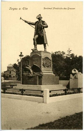 Torgau. Denkmal Fr. d. Großen