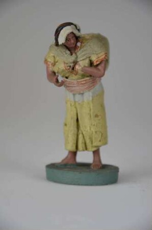 Genrefigur "Frau mit Gepäck"