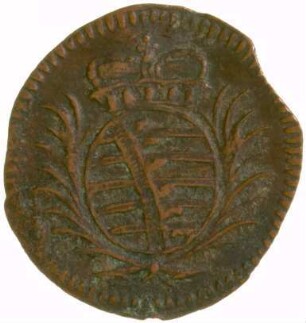 Münze, Heller, 1736
