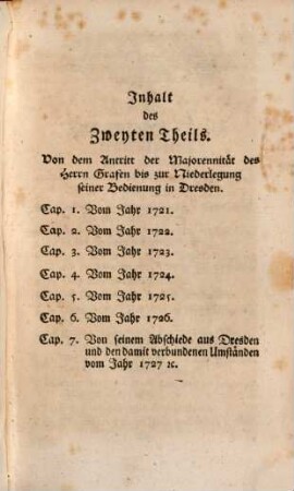 Leben des Herrn Nicolaus Ludwig Grafen und Herrn von Zinzendorf und Pottendorf. 2