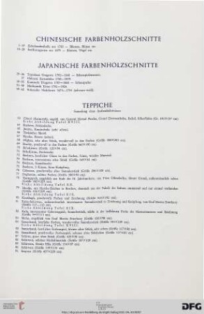 Japanische Farbenholzschnitte (Nr. 29-62)