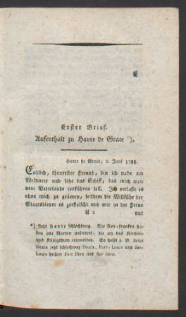 [Erster Brief. - Zweiter Brief.]
