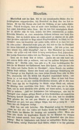 235-240 Miszellen