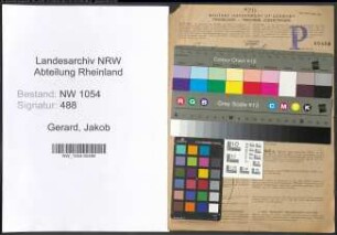Entnazifizierung Jakob Gerard , geb. 08.07.1892 (Lehrer)