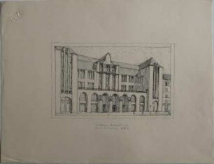 Kaufhaus-Entwurf