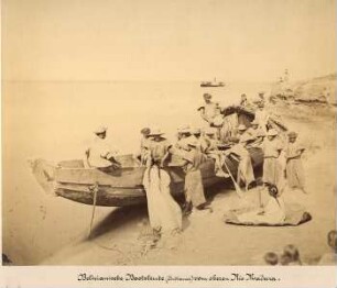 Bolivianische Bootsleute (Indianer) vom oberen Rio Madeira