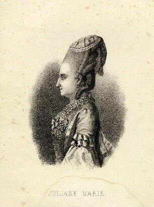 Juliane Marie (1729-1796) Königin von Dänemark