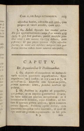 153-169, Caput V