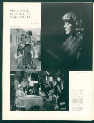 Anne Shirley, 16 años de edad, estrella