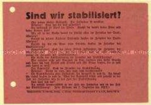 Aufruf der KPD zur Reichstagswahl am 7. Dezember 1924