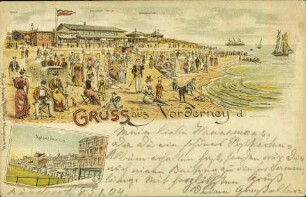 Gruss aus Norderney d. ____