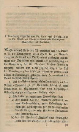 10. Januar-28. December = No. 1-32