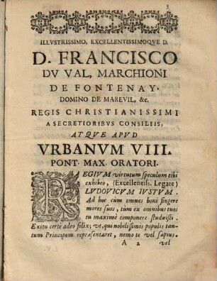 Ludovici XIII. cognomento Justi, Galliarum et Navarrae Regis christianissimi laudatio funebris habita in sacello Pontificium Vaticano