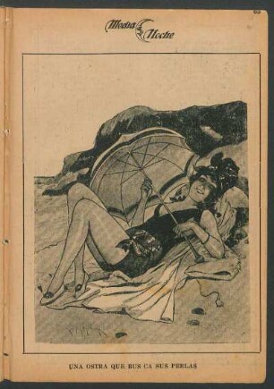 Una ostra que busca sus perlas [Ilustración]