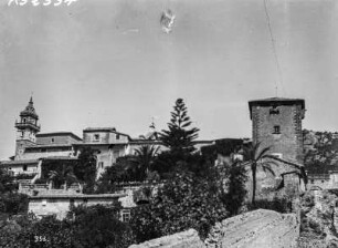 Cartuja von Valldemossa : Blick auf Valldemossa mit dem Kartäuserorden Kloster