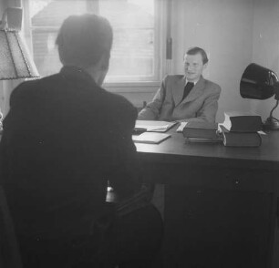 Berlin-Dahlem. Freie Universität Berlin, Boltzmannstraße. Jurist Prof. Dr. Arwed Blomeyer