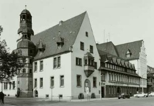Aschersleben, Rathaus von Südwesten