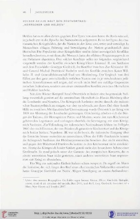 Volker Sellin hält den Festvortrag: „Herrscher und Helden“