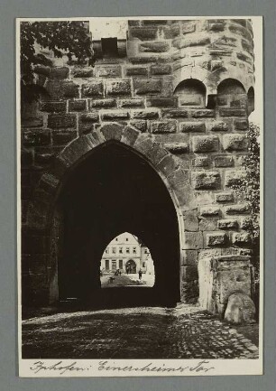 Einersheimer Tor in Iphofen