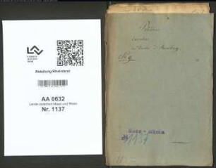 Bittschriften aus dem Herzogtum Arenberg