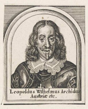Bildnis des Leopoldus Wilhelmus von Österreich