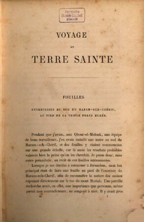 Voyage en Terre Sainte, 2